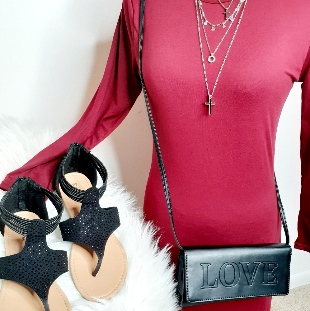 🆕️Yelete Maxi Dress+🆓️CROSSOVER & SANDALS